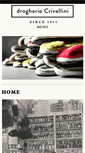 Mobile Screenshot of drogheriacrivellini.com